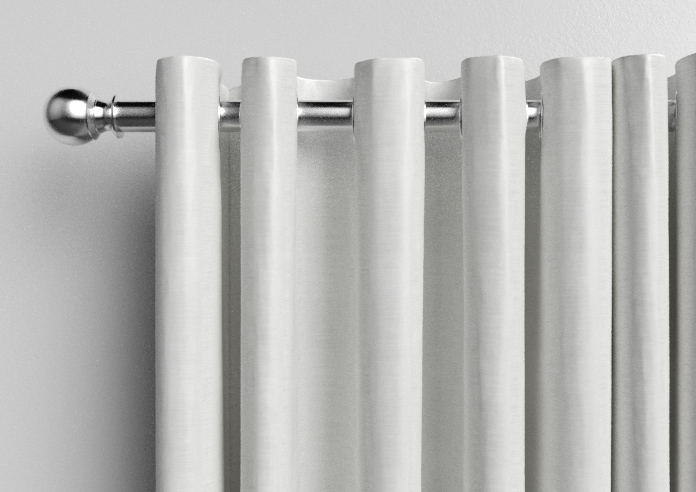 Faux Silk, White - Made to Measure Curtains - Image 12